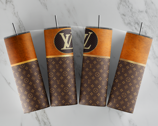 LV Brown design Tumbler