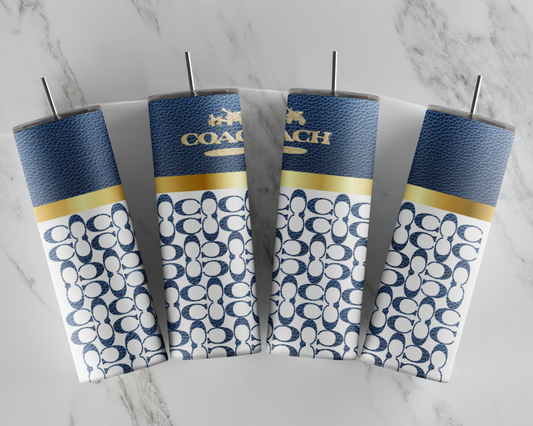 Blue Coach Tumbler